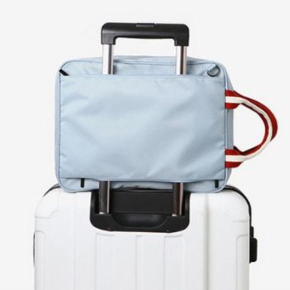 Handbags - NEW Travel Luggage Bag (Light Blue/Navy Blue)